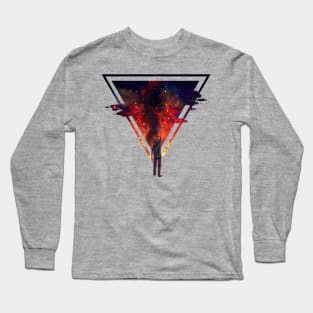 The Fire (Inverse) Long Sleeve T-Shirt